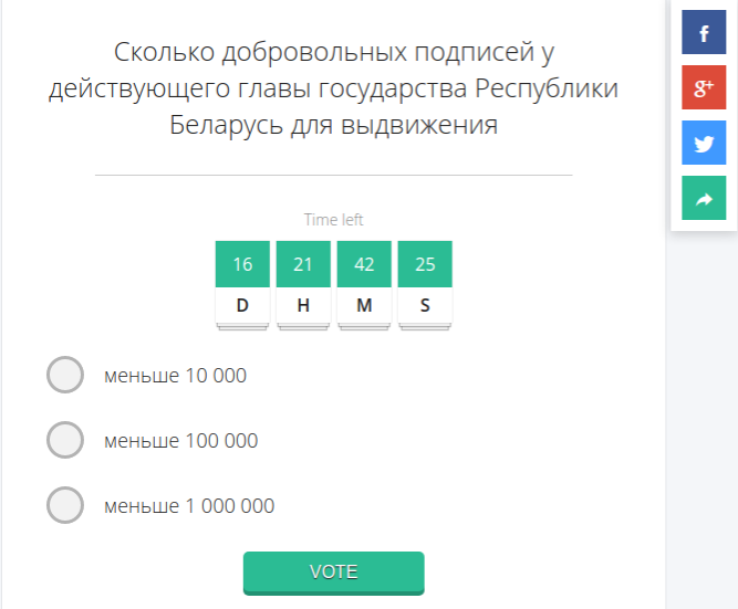 Сколько подписей у главы государства